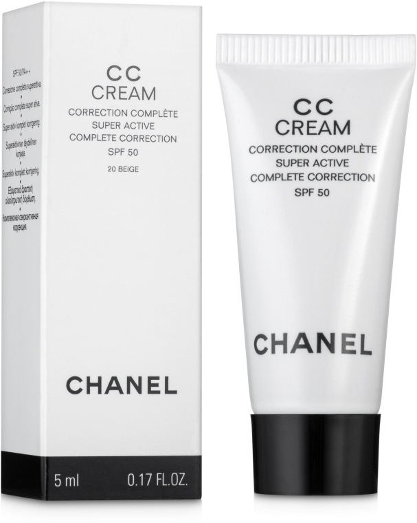 CC-крем суперактивний - Chanel CC Cream Super Active Complete Correction SPF50 (міні) — фото N1