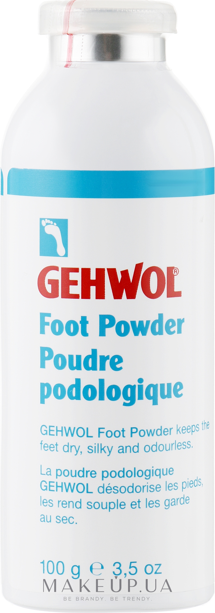 Пудра для ніг - Gehwol Fuss-puder — фото 100g