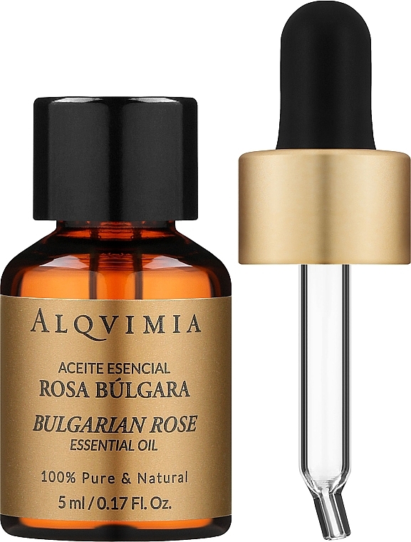 Ефірна олія болгарської троянди - Alqvimia Bulgarian Rose Essential Oil — фото N1