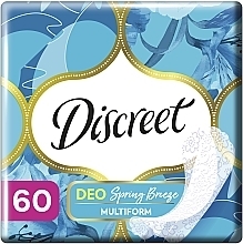 Щоденні гігієнічні прокладки Deo Spring Breeze, 60 шт - Discreet — фото N1