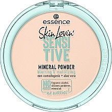 Минеральная пудра - Essence Skin Lovin' Sensitive Mineral Powder — фото N1