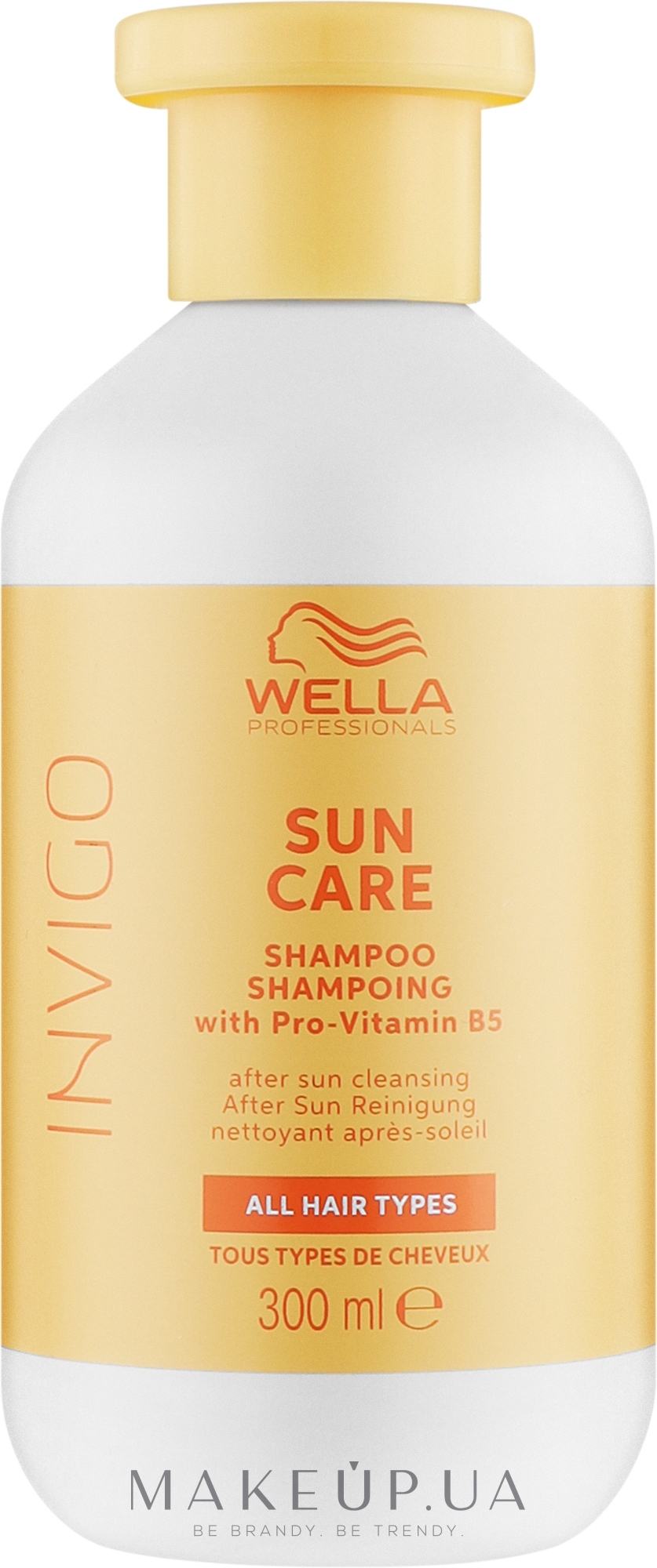 Шампунь для волосся і тіла - Wella Professionals Invigo After Sun Cleansing Shampoo — фото 300ml