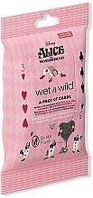 Серветки для зняття макіяжу, 25 шт. - Wet N Wild Alice in Wonderland A Pack Of Cards Makeup Remover Towelettes — фото N2