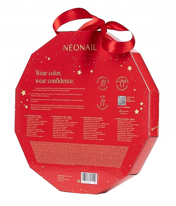 Набор "Адвент-календарь", 12 продуктов - Neonail Professional Advent Calendar 2023 — фото N2