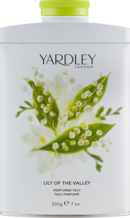 Парфумований тальк - Yardley Lily Of The Valle Perfumed Talc — фото N3