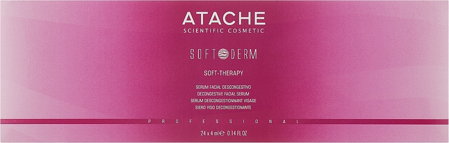 Заспокійлива сироватка - Atache Soft Soft-Therapy Serum (міні) — фото N3