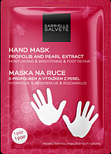 Маска-перчатки для рук с прополисом и экстрактом жемчуга - Gabriella Salvete Hand Mask Propolis And Pearl Extract — фото N1