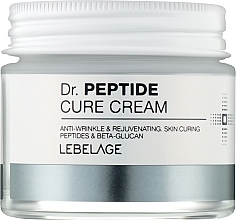 Крем для лица с пептидами - Lebelage Dr. Peptide Cure Cream  — фото N1