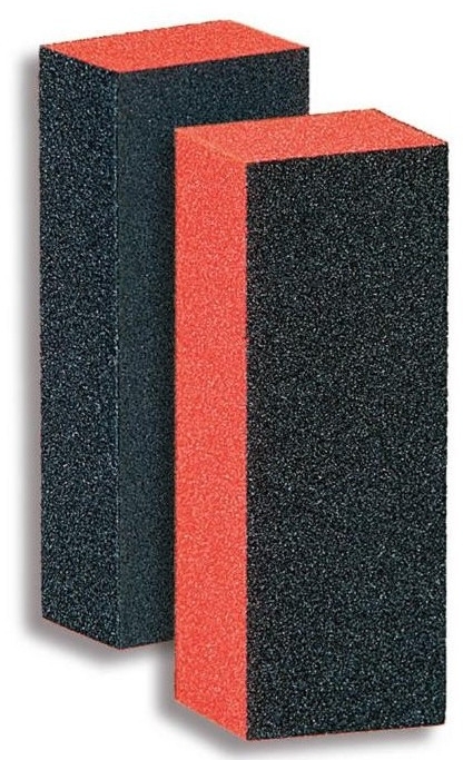 Блок-шлифовщик для ногтей, 9351, черный с оранжевым - Donegal — фото N3