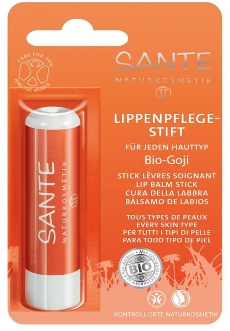 Бальзам для губ - Sante Face Care Lip Balm stick Bio-Goji