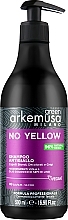 Парфумерія, косметика Шампунь для нейтралізації жовтизни для блонда, освітленого та сивого волосся - Arkemusa Green No Yellow Shampoo