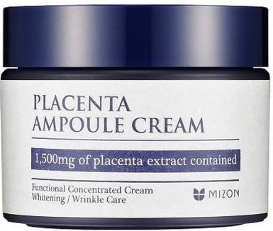 Антивозрастной плацентарный крем для лица - Mizon Placenta Ampoule Cream — фото N1