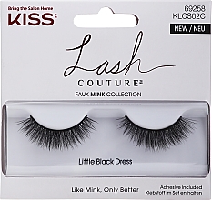 Парфумерія, косметика Накладні вії - Kiss Lash Couture Faux Mink Collection Little Black Dress