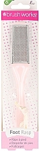 Терка для стоп, розовая ручка - Brushworks Foot Rasp — фото N1