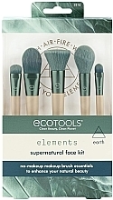 Набор кистей для макияжа - EcoTools Elements Collection Supernatural Face Kit — фото N2