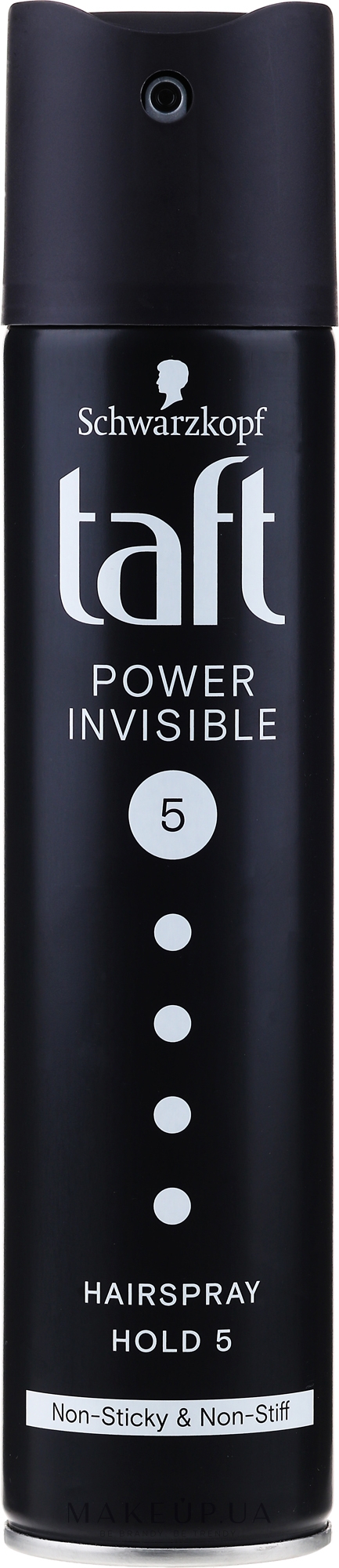 Лак для волосся  - Taft Invisible Power — фото 250ml