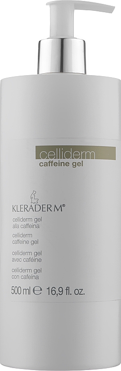 Гель для тела с кофеином - Kleraderm Celliderm Caffeine Gel — фото N4