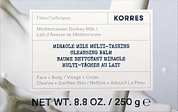 Духи, Парфюмерия, косметика Мыло с ослиным молоком - Korres Mediterranean Donkey Milk Miracle Milk Multi-Tasking Cleansing Balm