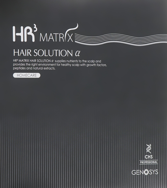 Сироватка від випадіння та для стимуляції росту волосся - Genosys HR3 Matrix Hair Solution — фото N1