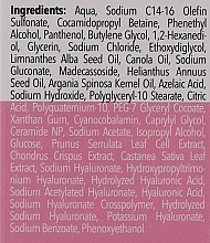 Очищувальна заспокійлива пінка з азелаїновою кислотою для чутливої шкіри - Bebak Laboratories — фото N3