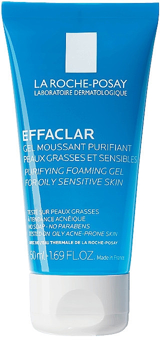 ПОДАРУНОК! Очищувальний гель-мус для жирної та проблемної шкіри - La Roche-Posay Effaclar Purifying Foaming Gel (міні) — фото N1