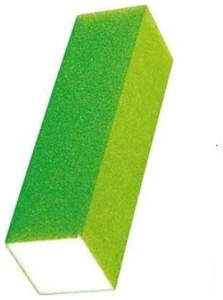Баф полировочный 120/150, 74813, зеленый - Top Choice Colours Nail Block — фото N3