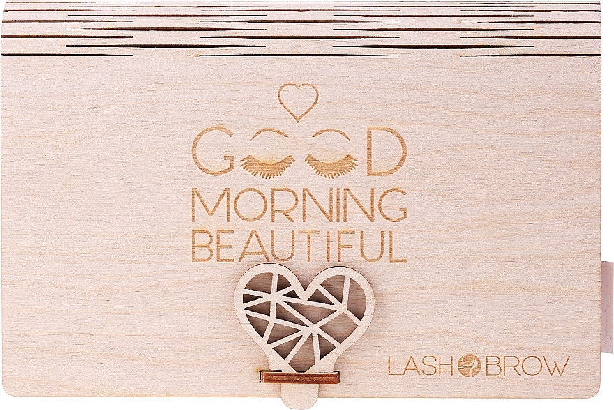 Набір - Lash Brow Good Morning Beautiful (eye/l/9ml + mascara/9ml + brow/oil/10ml + box) — фото N1