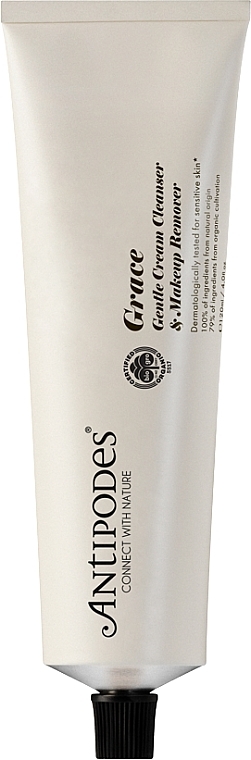 М'який очищувальний крем для вмивання - Antipodes Grace Gentle Cream Cleanser & Makeup Remover