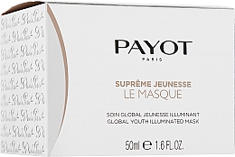 Омолоджувальна маска для обличчя з екстрактом місячного каменя - Payot Supreme Jeunesse Le Masque — фото N1