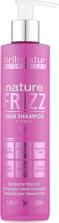 Шампунь для волосся - Abril et Nature Nature Frizz D-Stress — фото N1