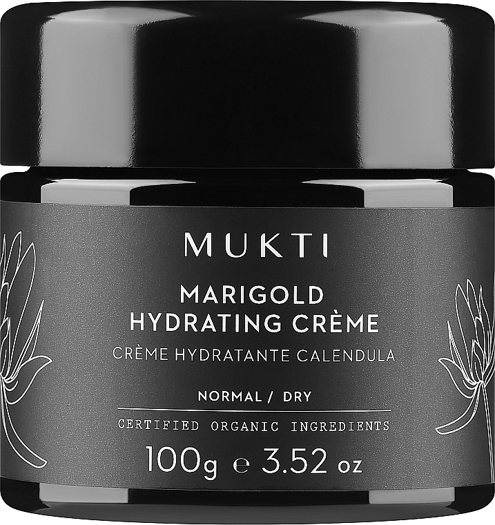 Увлажняющий крем с бархатцами для лица - Mukti Organics Marigold Hydrating Creme — фото N1