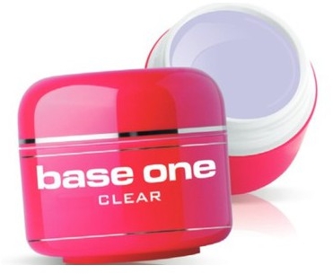 Гель для нігтів, безбарвний - Silcare Base One Clear — фото N1