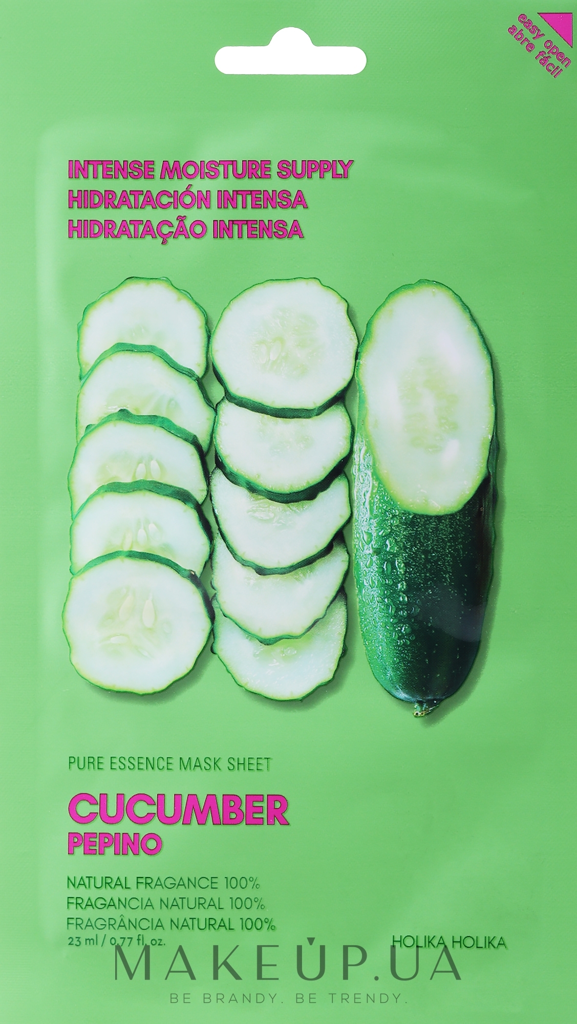 Holika Holika Pure Essence Mask Sheet Cucumber - Тканевая маска  