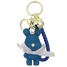 Брелок для ключів "Солодкий кролик", синій - Ecarla — фото N1