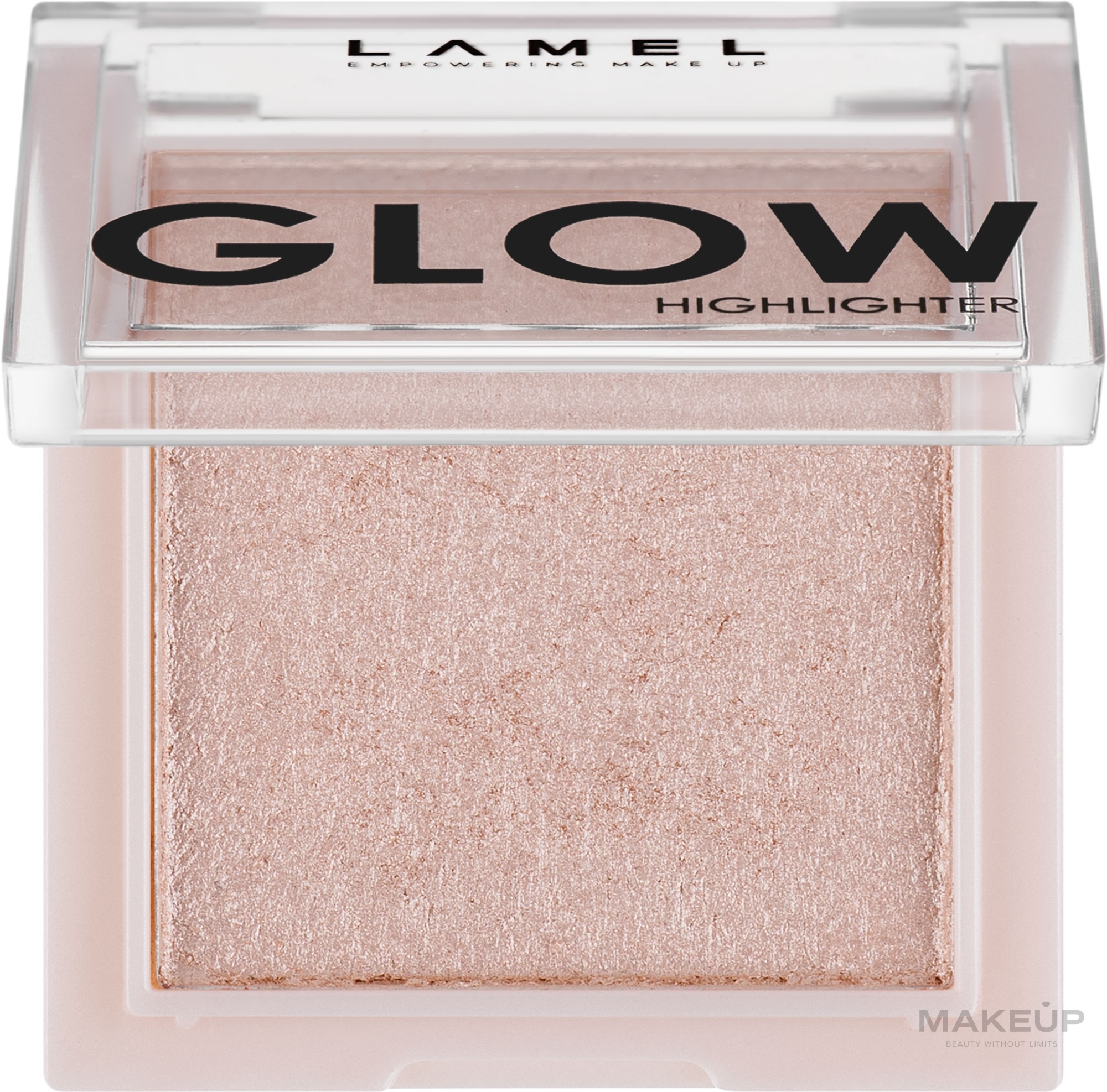 Хайлайтер для обличчя - LAMEL Make Up Blush Cheek Colour Highlighter — фото 401 - Luna