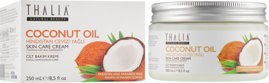 Крем для лица и тела с кокосовым маслом - Thalia Coconut Oil Skin Care Cream