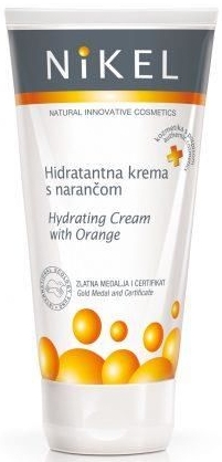 Зволожувальний крем з апельсином - Nikel Hydrating Cream with Orange — фото N1
