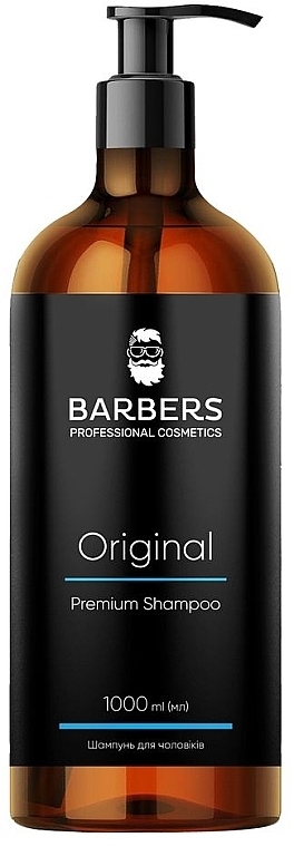 Шампунь для мужчин для ежедневного использования - Barbers Original Premium Shampoo — фото N4