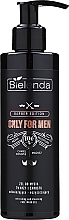 УЦЕНКА Очищающий гель для лица и бороды - Bielenda Barber Edition Only For Men * — фото N2