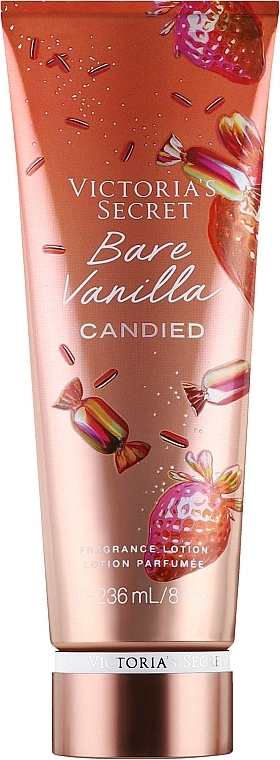 Парфюмированный лосьон для тела - Victoria's Secret Bare Vanilla Candied Fragrance Lotion — фото N1