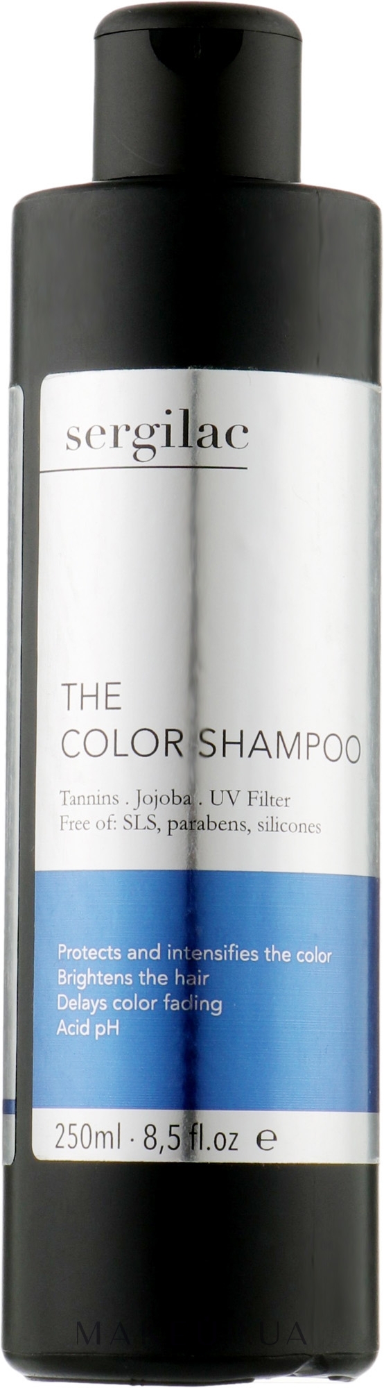Шампунь для фарбованого волосся - Sergilac The Color Shampoo — фото 250ml