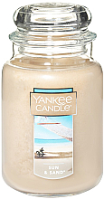Свеча ароматизированнная "Солнце и песок" - Yankee Candle Sun & Sand — фото N1