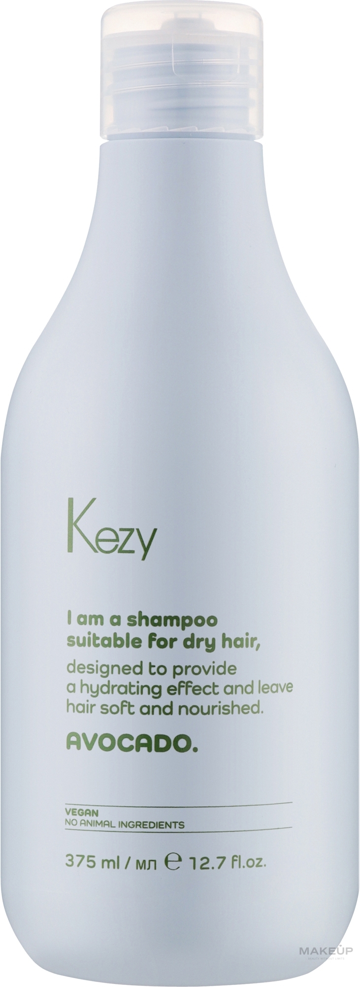 Шампунь с авокадо для сухих волос - Kezy Avocado Shampoo — фото 375ml