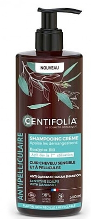 Крем-шампунь для волосся проти лупи - Centifolia Anti Dandruff Cream Shampoo — фото N2