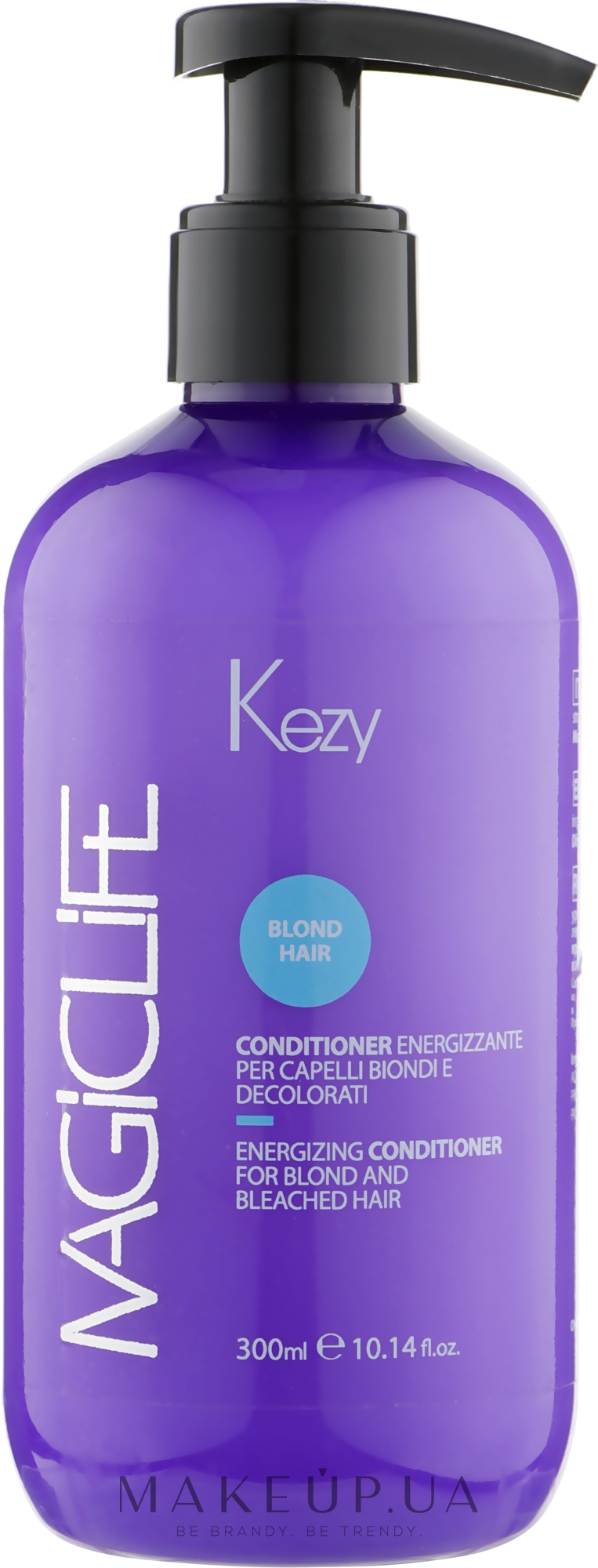 Кондиционер укрепляющий для светлых волос - Kezy Magic Life Blond Hair Energizing Conditioner — фото 300ml