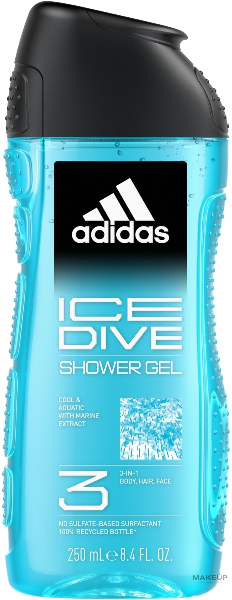 Adidas Ice Dive Body Hair Face - Гель для душа — фото 250ml