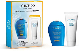 Духи, Парфюмерия, косметика Набор - Shiseido Sun Protection SPF50+ (lot/100ml + emul/75ml)