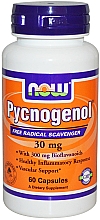 Капсулы "Пикногенол", 30 мг - Now Foods Pycnogenol — фото N4