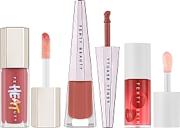 УЦЕНКА Набор - Fenty Beauty Triple Lip Threat (lip/gloss/9ml + lip/paint/4ml + lip/oil/5.6ml) * — фото N3