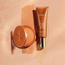Защитный крем для лица, SPF 50 - Lancaster Infinite Bronze Sunlight Compact Cream — фото N7